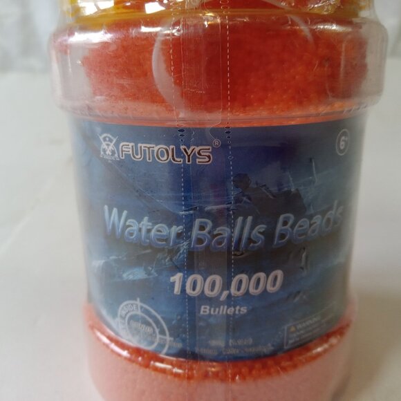 Futolys Water Ball Beads 100 000 Orange New BALL001 - Picture 2 of 9